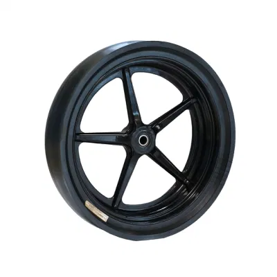  Sembradora de borde de acero de alta calidad con reborde ahuecado 338X80 mm Firming Rueda