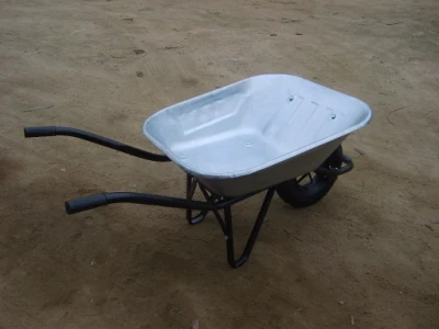  Dos ruedas Jardín Arena Herramientas plegables Wheelbarrow
