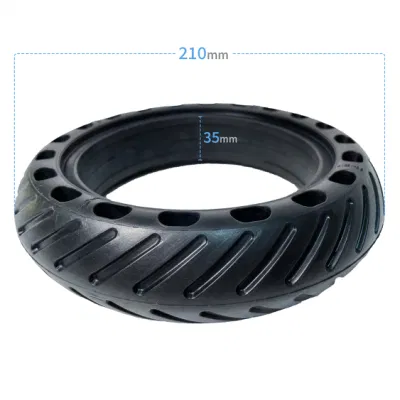  El 10% de descuento Flat-Free sólido Puncture-Proof Scooter eléctrico E-Bike 8.5*50 Neumáticos Neumáticos