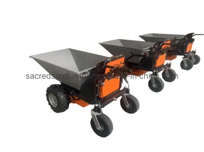  Producto destacado poder carretilla carretilla eléctrica Cargador de jardín con CE