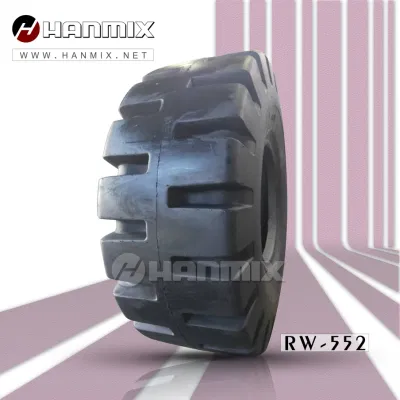  Hanmix Cargador de alta calidad de los neumáticos fuera de la carretera Otb Cargador Gigante de los neumáticos y Earthmover (20.5-25 23.5-25 26.5-25 29.5-25 35/65-33) L5/L5s otr Otb neumático diagonal