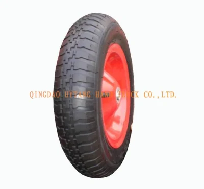  14inch rueda de caucho rueda de tracción 3.50-8 para venta en caliente