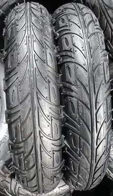  Neumático de caucho de alta calidad 4.00-8 6PR neumático de rueda de tracción