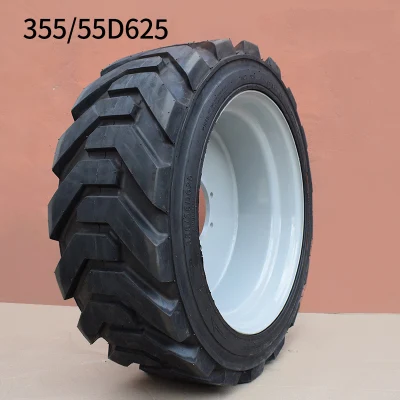 315/55D20 355/55D625 suministro de fábrica neumático sólido sin pinchazos para Elevadores de pluma