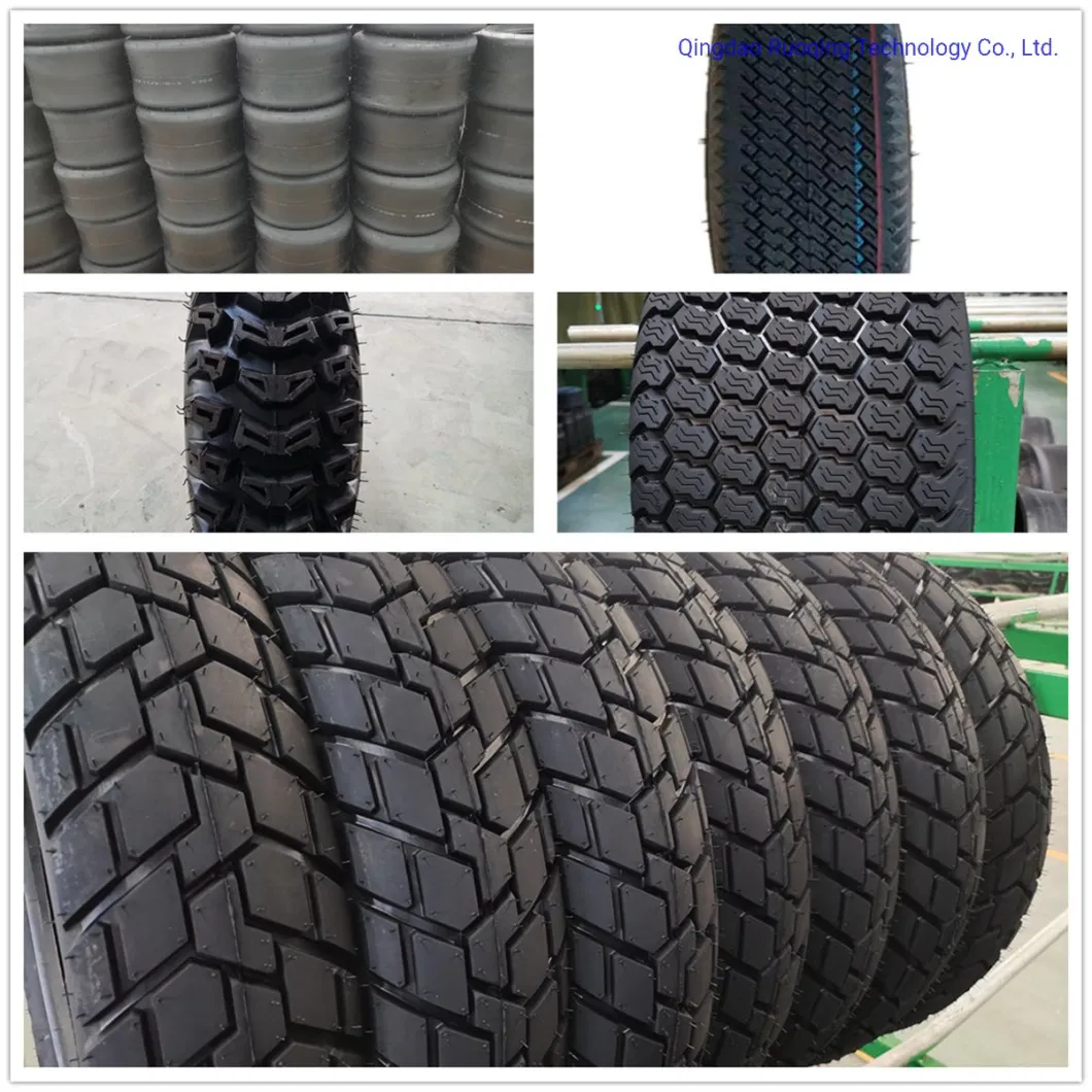 400-8 Manufacture Specialty Rubber Wheel Farm Equipment Wheelbarrows Golf Utility Carts Lawn&Garden Tyre/Tire