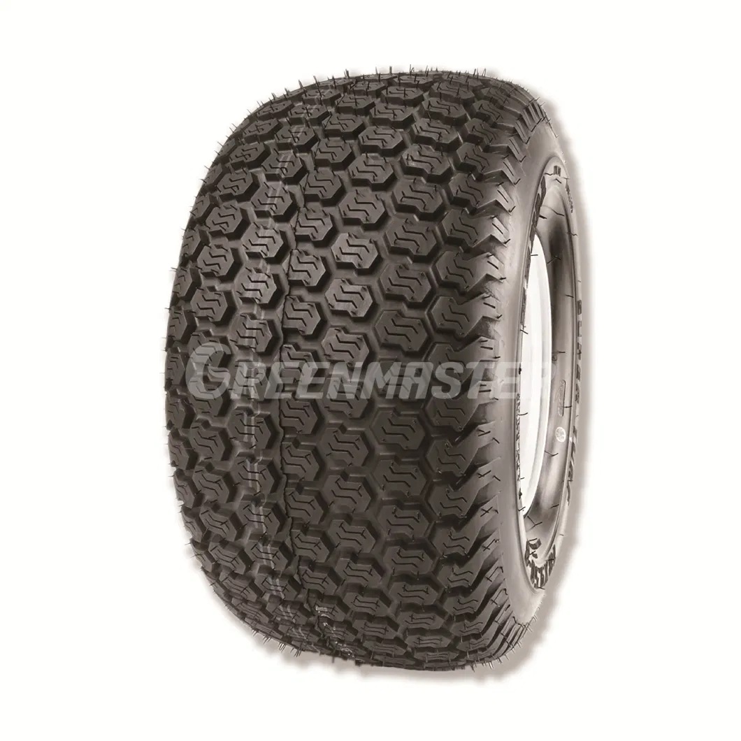 Lawn &amp; Garden Riding Mower Tires, Turf Grass Cutter Kart Tire Snow Blower Thrower Golf Cart Tire with Wheel Rim 15X6.00-8 15X6.50-8 165/65-8 16X4.80-8 16*6.00-8