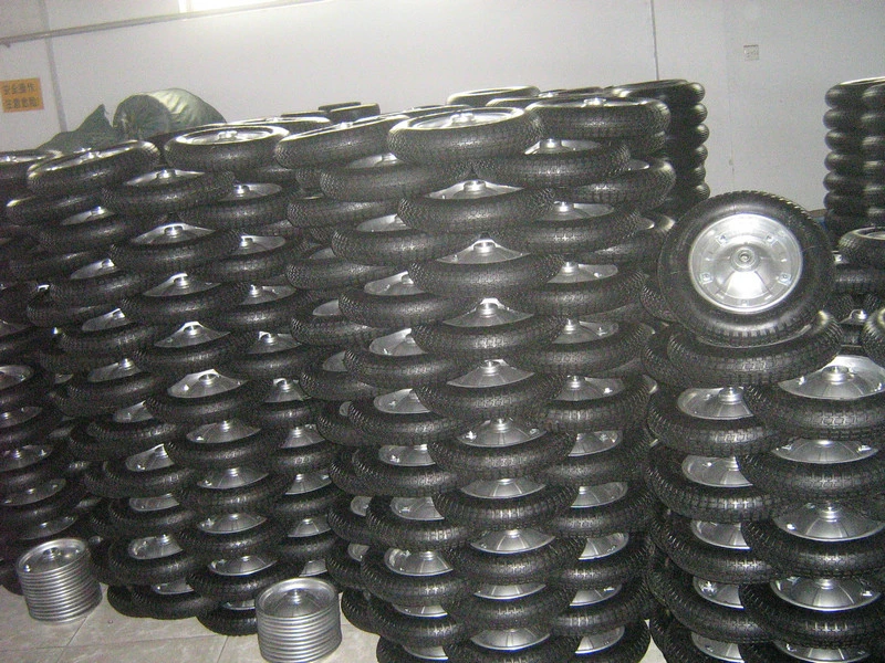 Factory Directly Supply with Roll Bearings Rubber Wheel3.50-8, 4.00-8