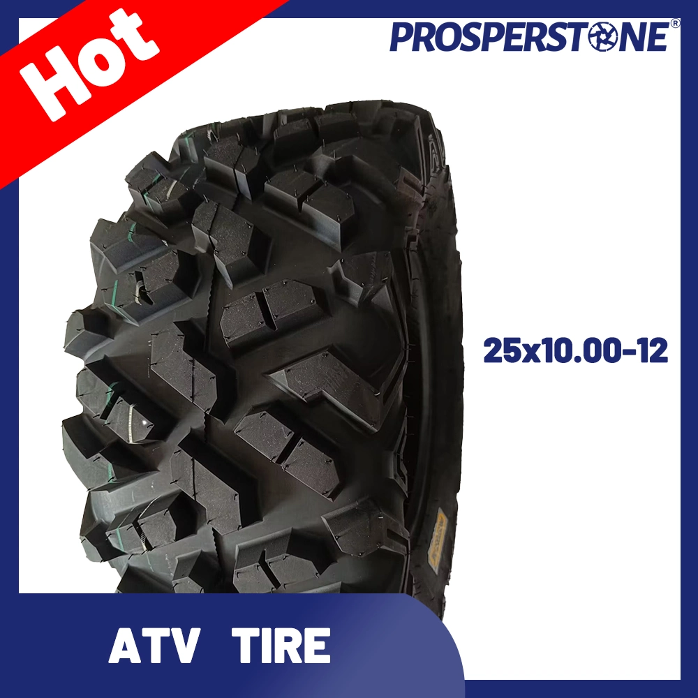 Qingdao Solid All-Terrain Vehicle Tires, Tire Rubber Lowest Price 25X10.00-12