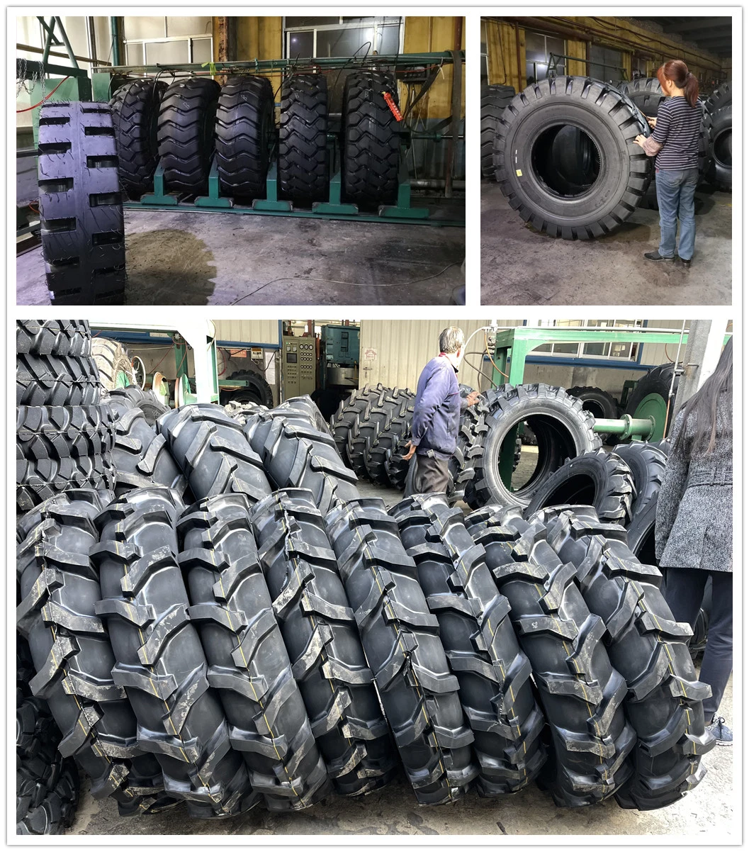 Hanmix Agr Industrial Farm Paddy Feald Rice Transplante Irrigation Wheels Solid Rubber Tractor Harvester 8.3-20/24 9.5-24 11.2-24 Agricultural Tires Tyres