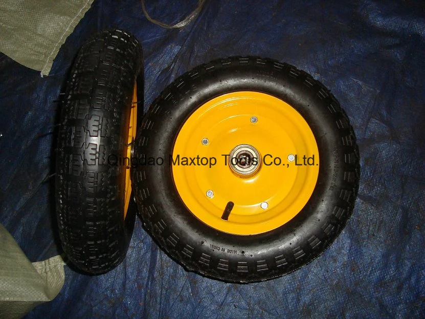 4.80/4.00-8 Pneumatic Rubber Wheel with Plastic Rim