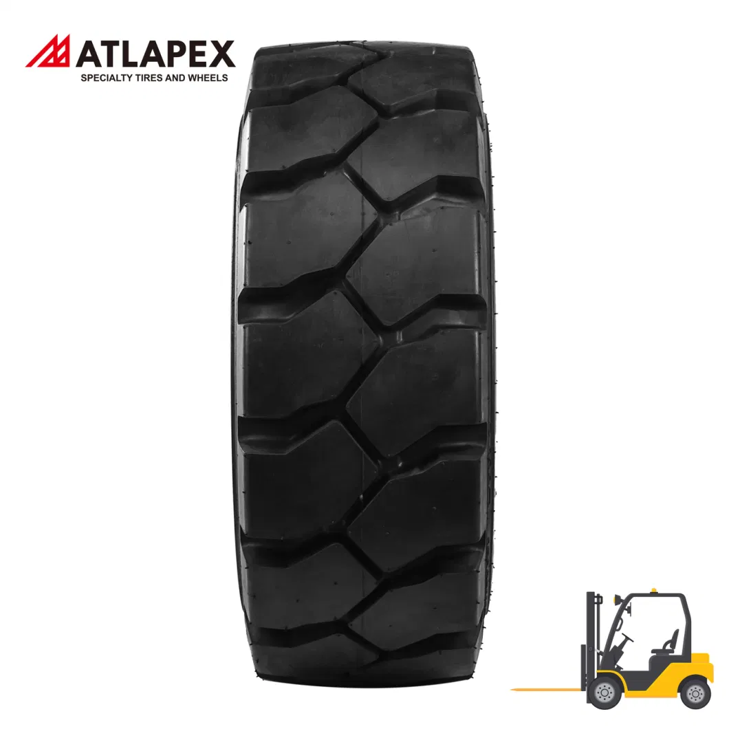 Wholesale Manufacturer 6.50-10 28X9-15 Pneumatic Cushion Solid Wheel Tyre for Forklift Trailer Part off Road OTR Heavy Equipment Rubber/Industrial/Forklift Tire