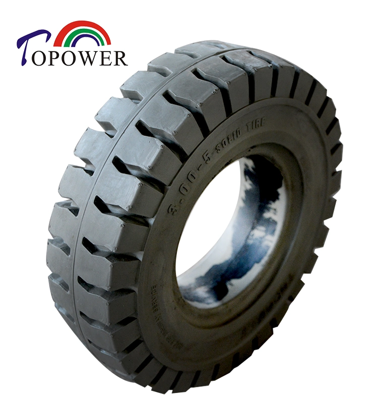 High Load Trailer Solid Tire for Handcart Rubber Tyre 6X2.5 2.5-4 3.00-5 3.5-5 4.00-8 5.00-8 Size