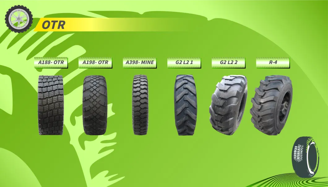 Wear Resistant 6.50-10, 205X8.5-8, 28X9-15 Inudstrial Tyres for Forklifts