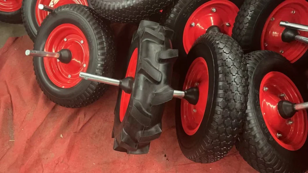 16inch Wheelbarrow PU Foam Wheel 4.00-8 with Steel Rim