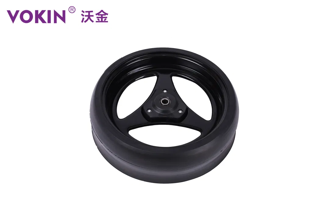 One-Piece Rim Hollowed out Width Press Wheel 400X110 mm Agricultural Planting Machines or Seeder Pneumatic Wheel