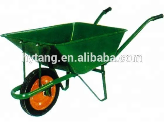 Oman Market 60L Builder Heavy Duty Wheelbarrow Wb2500 with Solid Wheel