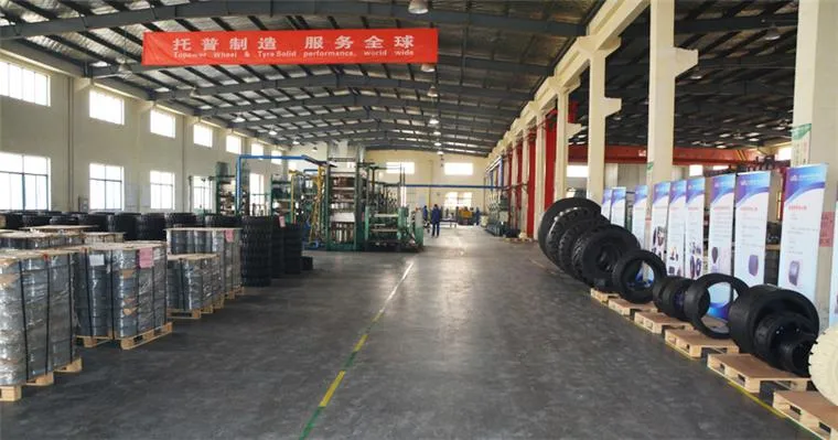 18X9-8 Low Resistance Strong Puncture-Free Capacity Solid Tire for Forklift