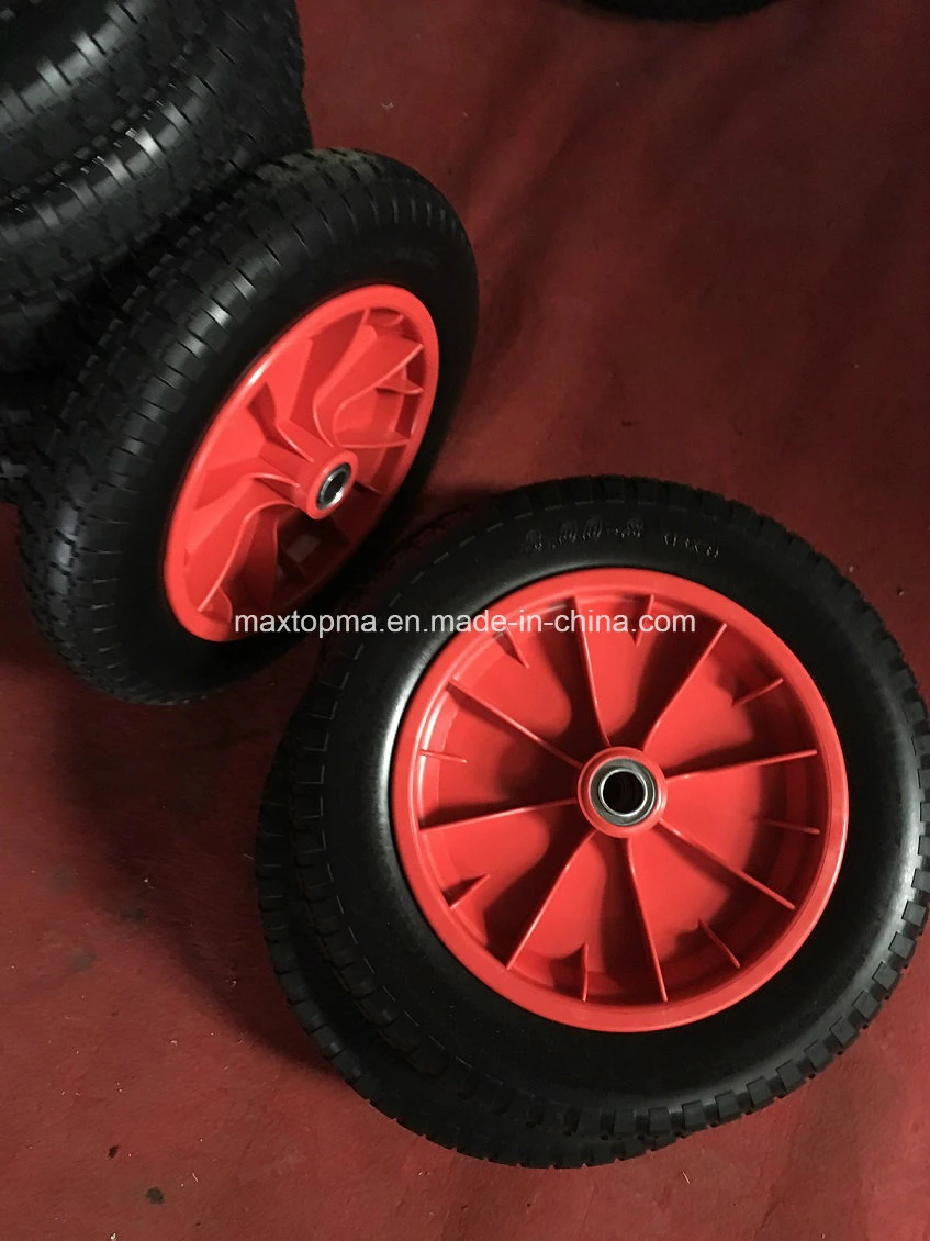 Maxtop PU Foam Pneumatic Rubber Wheelbarrow Wheel