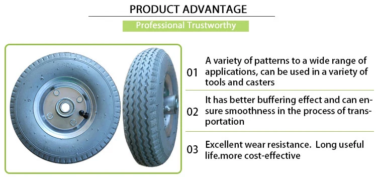 2.80/2.50-4 Pneumatic Wheel for Carts Pneumatic Air Rubber Wheel