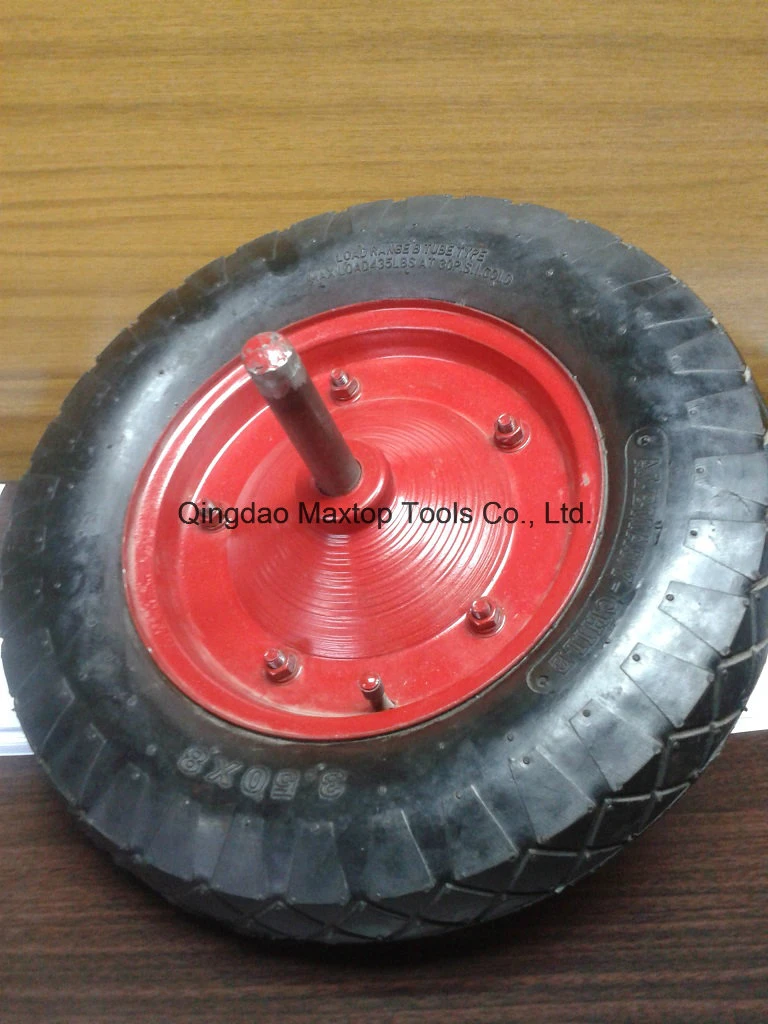 4.80/4.00-8 Pneumatic Rubber Wheel with Plastic Rim