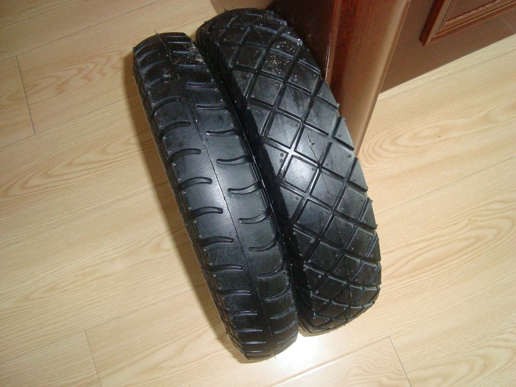 4.80/4.00-8 Maxtop Heavy Duty Big Square Pattern Wheelbarrow Tyre for Trolley