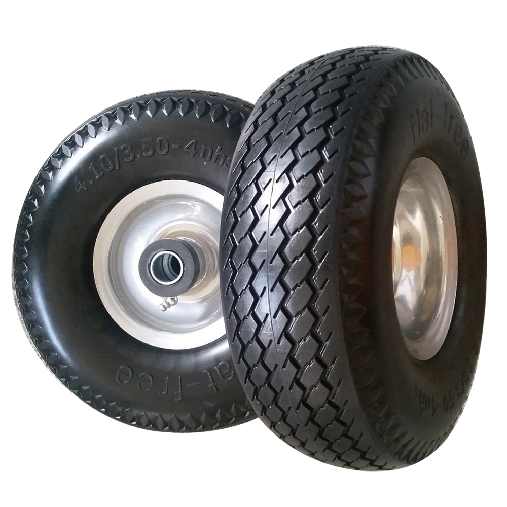 10&quot; Flat Free Tires for Hand Truck