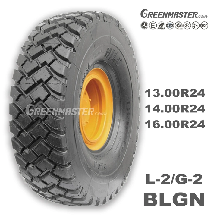Top Quality Radial E2/G2/L2 off-The-Road OTR Tyre, Steel Belted Wheeler Earthmover/Loader/Dozer/Grader Tire 13.00r24 14.00r24 16.00r24 16.00r25