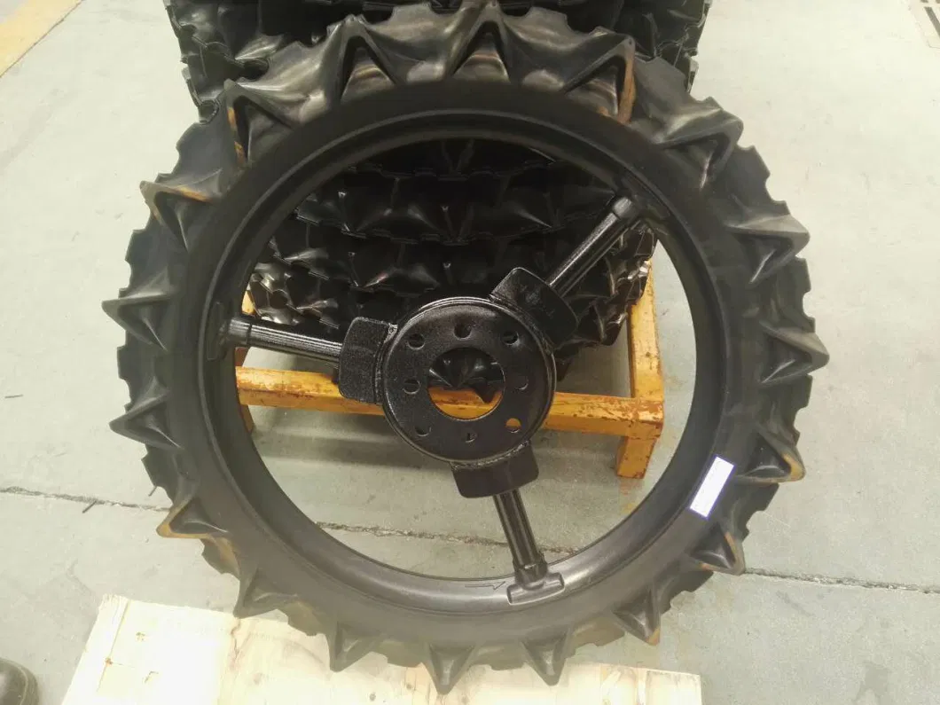Agricultural Machinery Parts - Solid Rubber Wheels for Transplanter in Rice Paddy Field