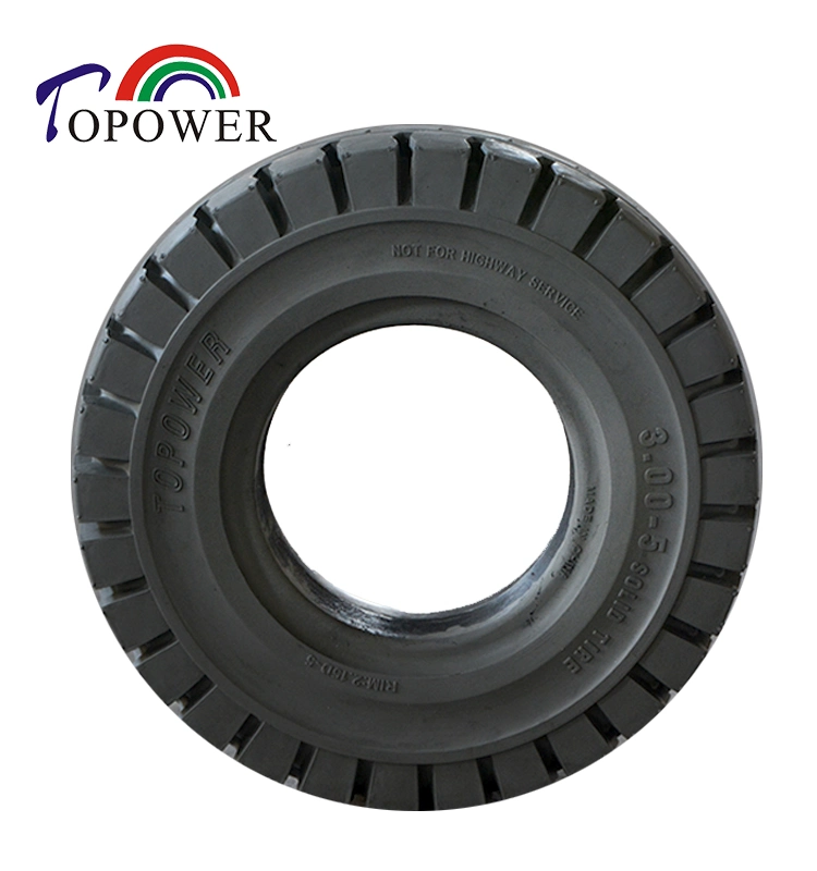 High Load Trailer Solid Tire for Handcart Rubber Tyre 6X2.5 2.5-4 3.00-5 3.5-5 4.00-8 5.00-8 Size