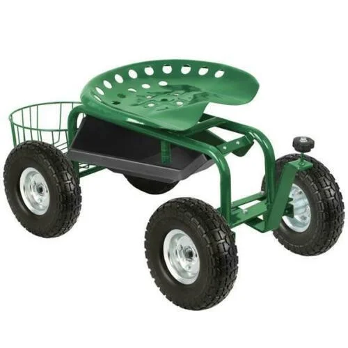 Solid Rubber Wheels Garden Wagons Trolley Tires