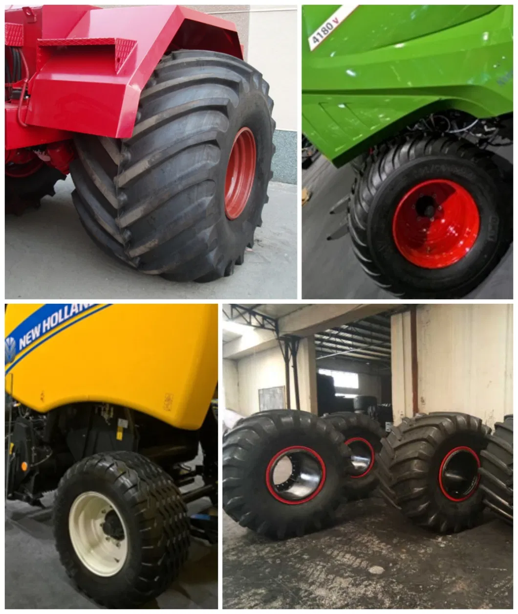 Agricultural Wheels Rim 12/14/15 Inch 1-Piece Tubeless Steel Wheel for Tractor Application Vehicle