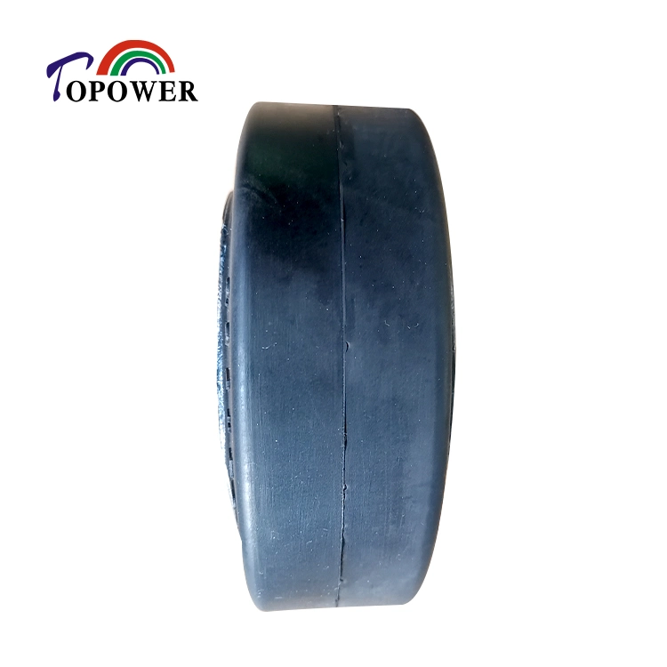 Factory Price 204X76 Press on Solid Tyre for Trailer Handcart Trolley