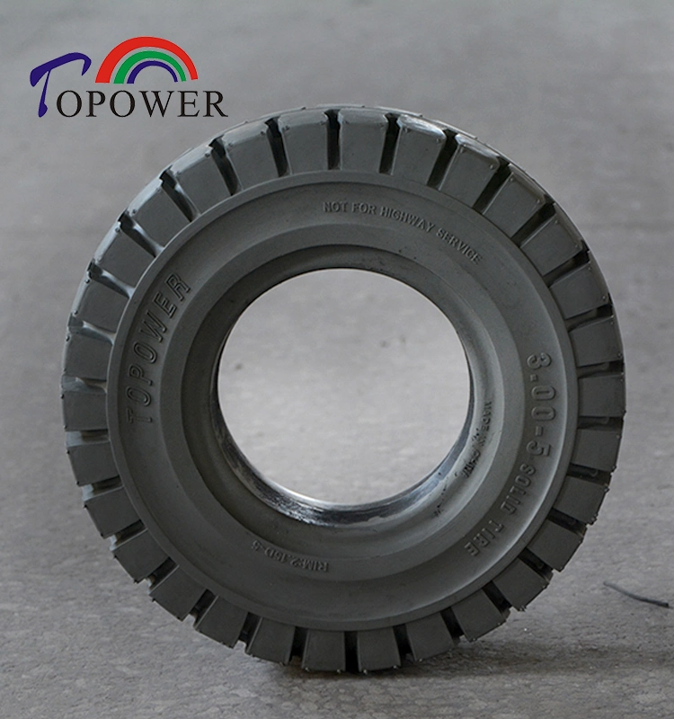 High Load Trailer Solid Tire for Handcart Rubber Tyre 6X2.5 2.5-4 3.00-5 3.5-5 4.00-8 5.00-8 Size