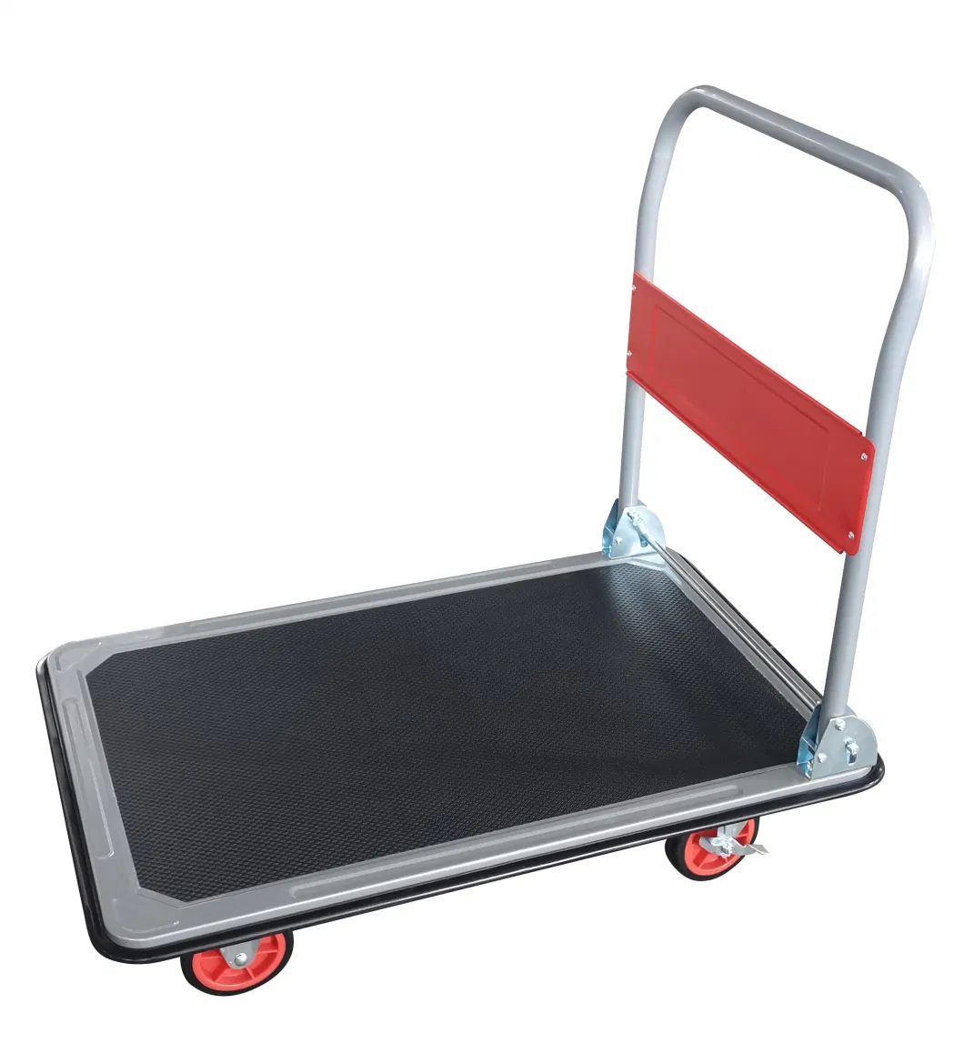 Transport Folding Hand Truck - Heavy Duty Steel Trolley