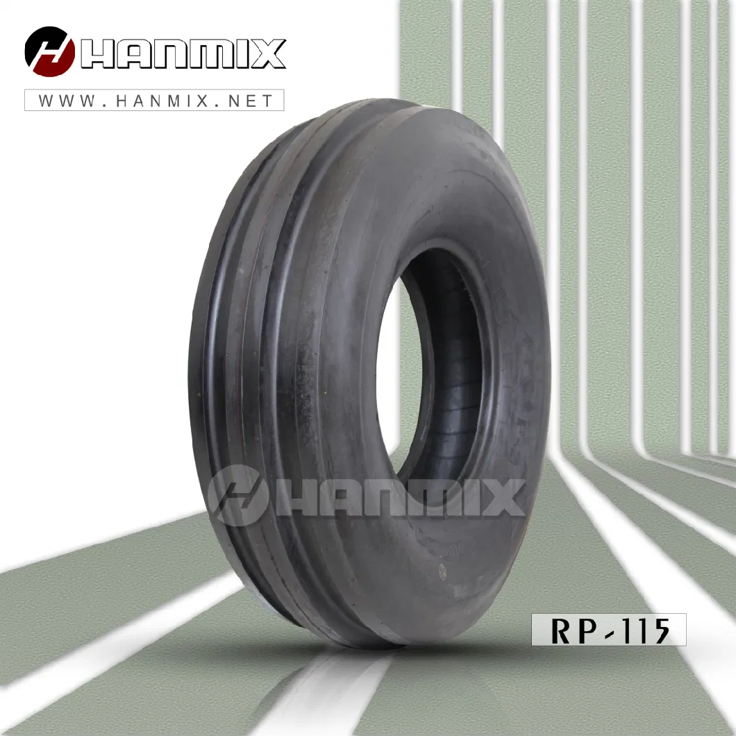 Hanmix Agricultural Tire F1/F2/F3 Tire Neumaticos Agric RP-115 Agricultural Tire 4.00-12, 5.00-15, 6.00-16, 6.50-20, 7.5L-15, 7.50-20, 9.00-16, 11L-15, 10.00-16