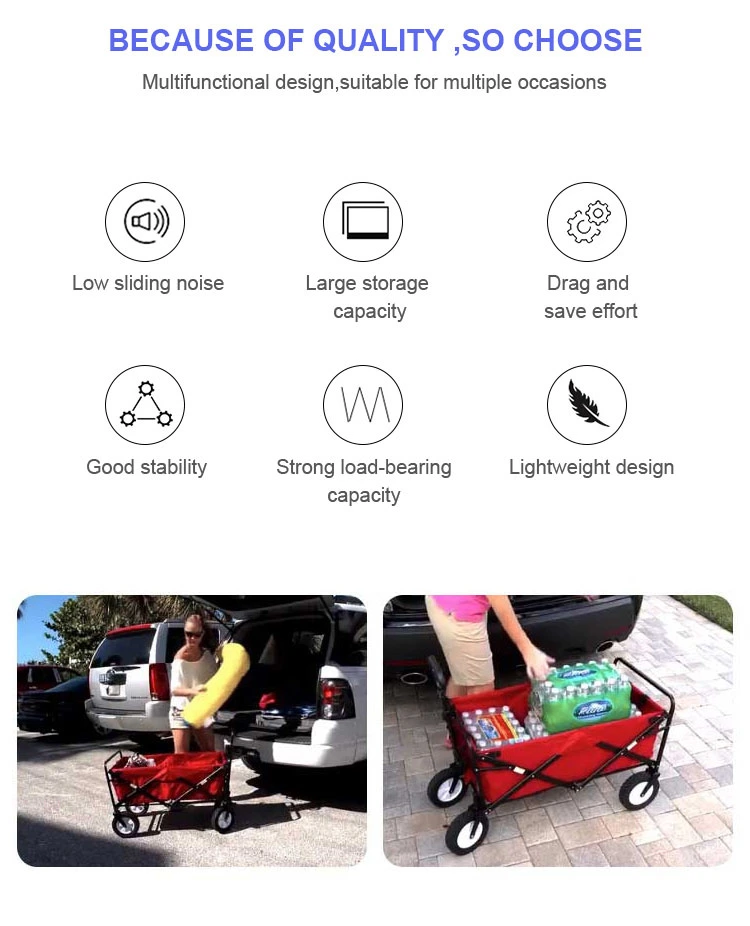 China Folding Stroller Wagon Wonderful Beach Wagon Trolley for Transport