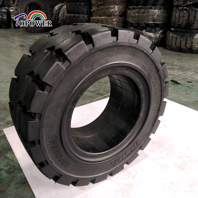 28X9-15 Non Marking Solid Tire for Electric Pallet Truck