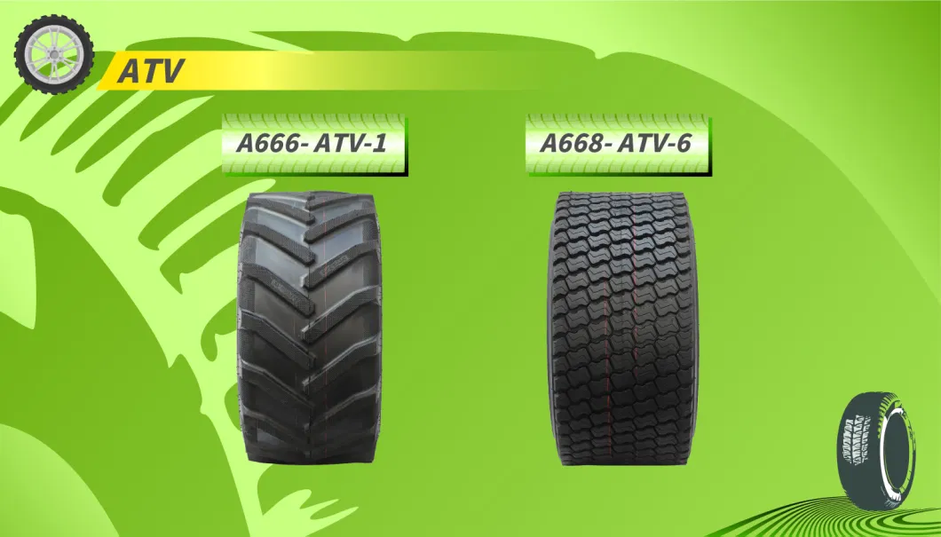 Wear Resistant 6.50-10, 205X8.5-8, 28X9-15 Inudstrial Tyres for Forklifts