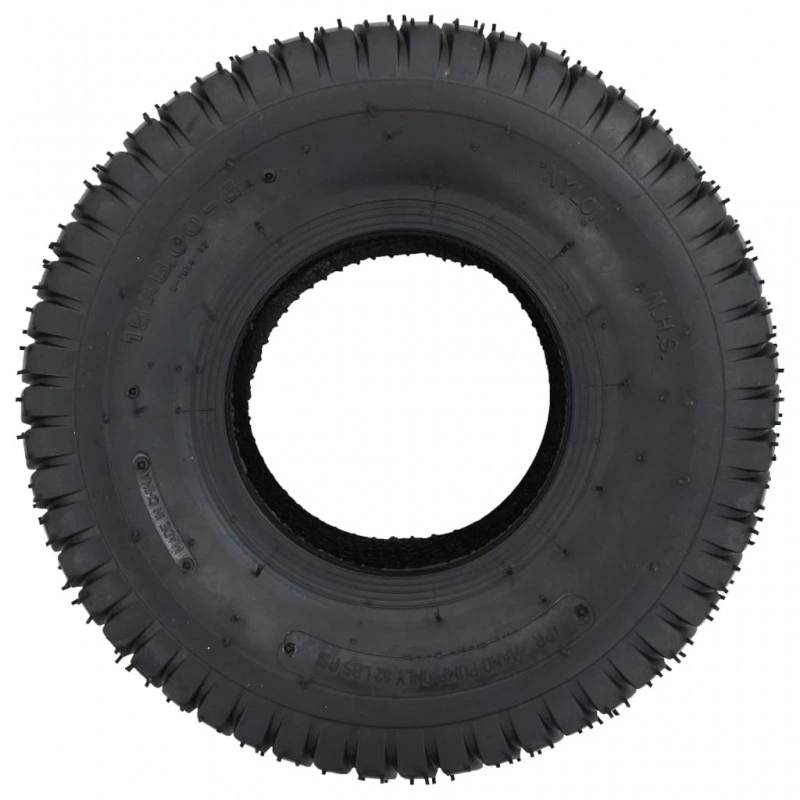 Wheelbarrow Rubber Tire and Inner Tube 15X6.00-6