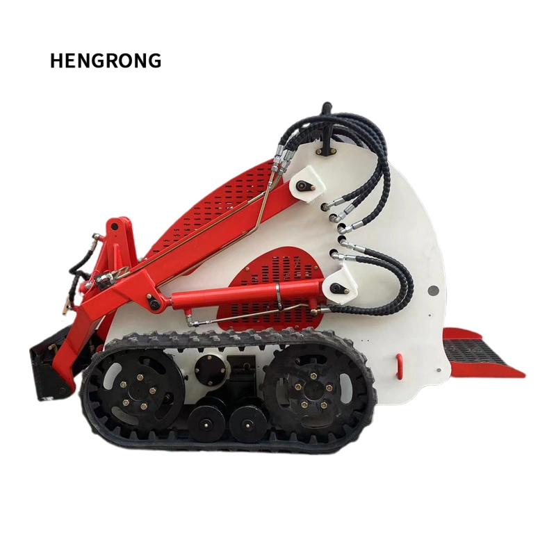 Skid Steer Loader Agricultural Machinery 23HP Small Mini Loader Wheel with Multi-Kind Accessories