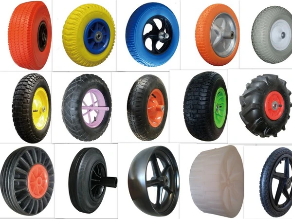 PU Foam Puncture Proof Polyurethane Foam Wheel Wheelbarrow Flat Free Wheel 3.50-8 PU Wheel