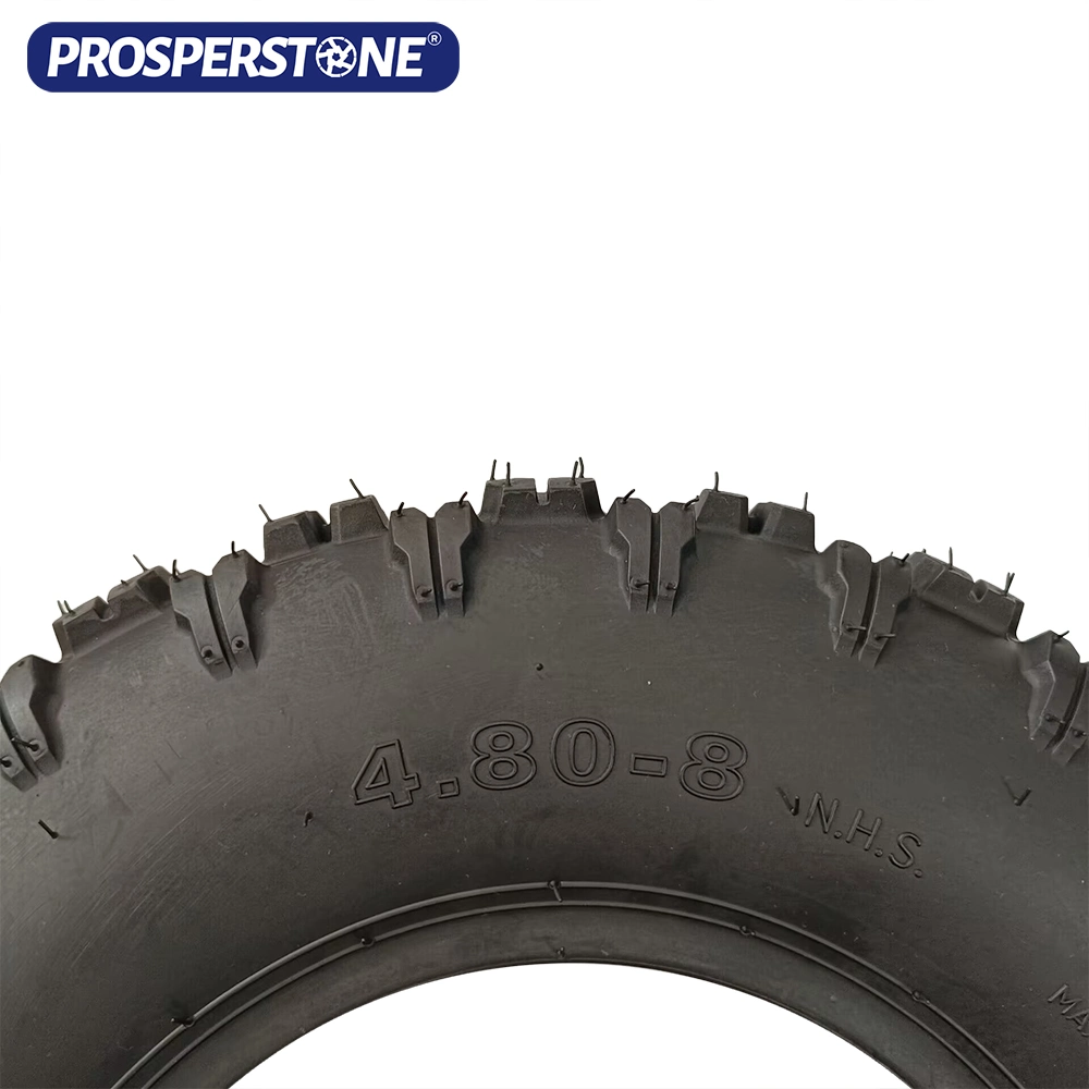 ATV Tires with High Anti-Slip and Anti-Wear Rubber Content, All-Terrain Vehicle 4.80-8