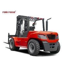 Forklift 4 Ton Forkfocus Diesel Forklift with Yanmar Engine Work for Block Factory Lift Truck Service in Chemical and Energy Industry