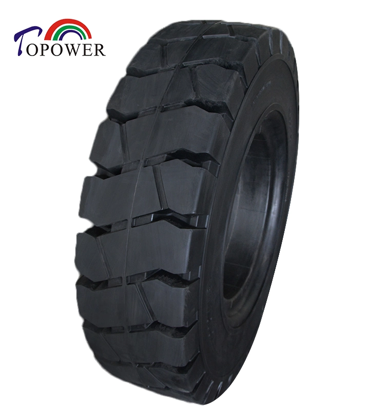 Port Steel Mill Truck 12.00-20 Solid Tire Abrasion Resistance Maintenance-Free