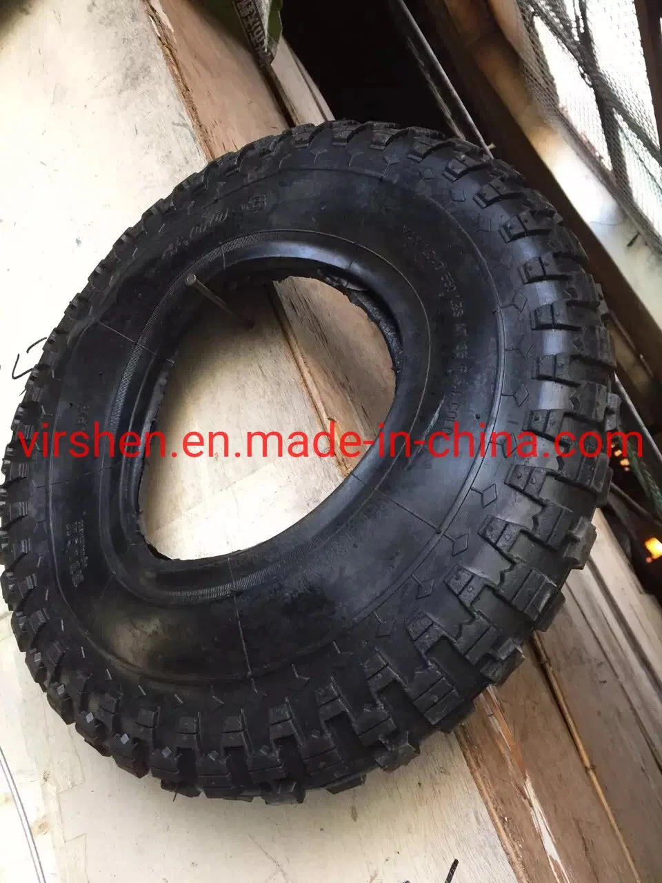 250-4 Rubber Wheel Barrow Tire / Small Wheels and Tires