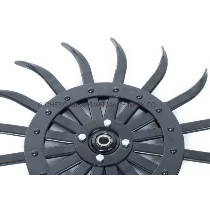 Heat Treated Steel 21&quot; Rotary Hoe Wheel for Agricultural Tillage Machine
