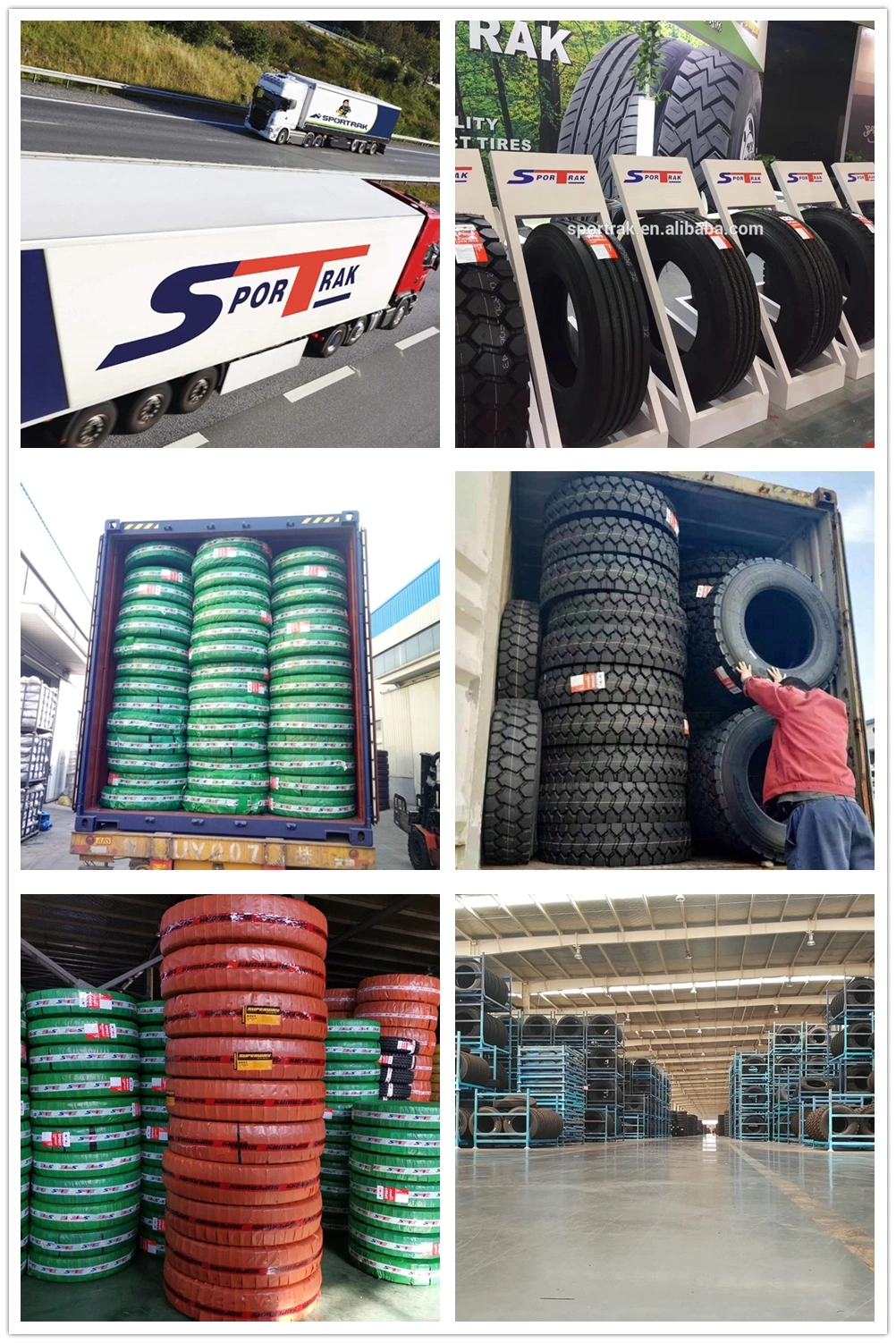 Chinese Best Quality LTR TBR Natural Rubber Radial Tube Truck Tyre with Wheel Rim for Truck Trailer Van Bus 10.00r20 9.00r20 9.5r17.5 7.50r16