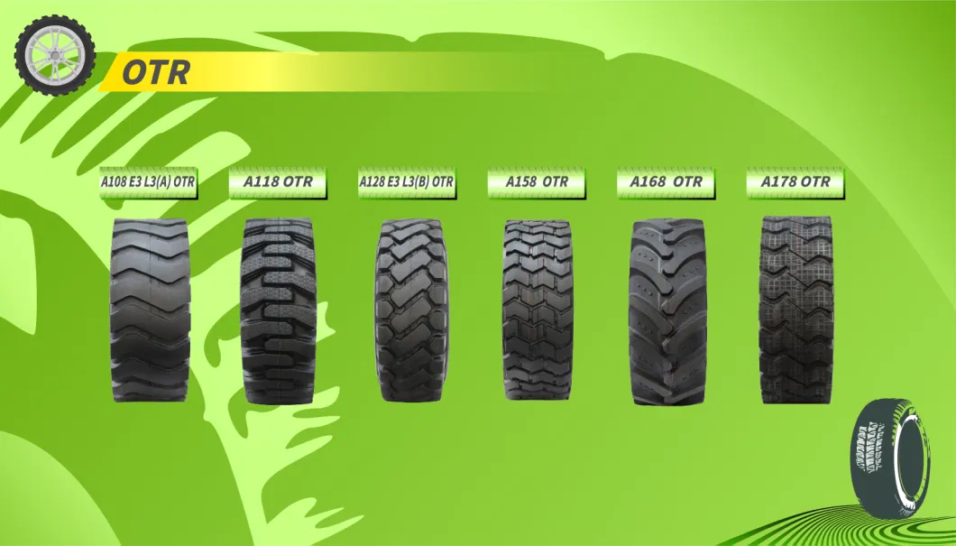 Wear Resistant 6.50-10, 205X8.5-8, 28X9-15 Inudstrial Tyres for Forklifts