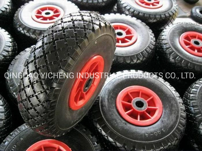 High Quality PU Foam Wheel and Wheelbarrow Wheel From Qingdao Factory