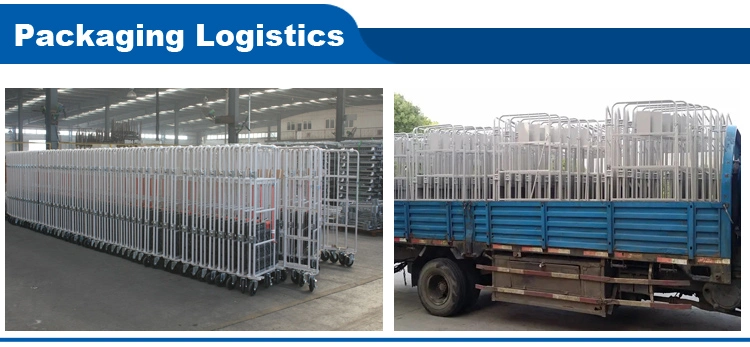 Logistics Industrial Laundry Folding Warehouse Container Cage Roll Containers Trolley